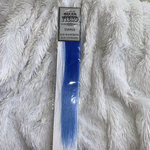 Three Pack Blue Tipped hair extensions